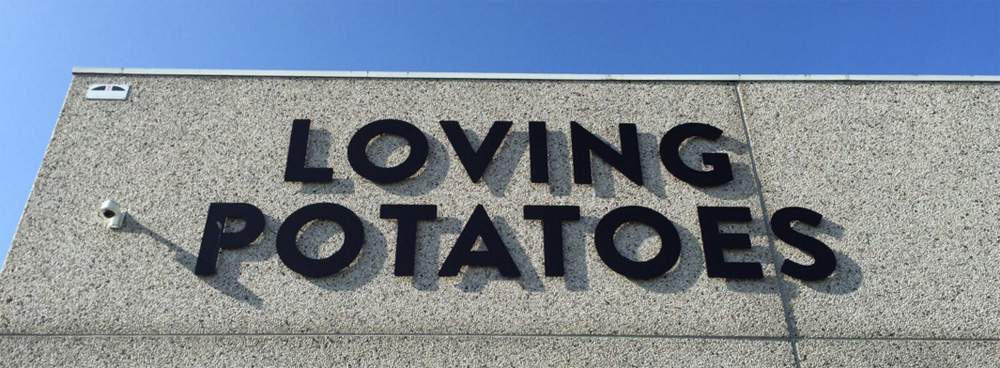 Loving Potatoes... een payoff die Jac van den Oord op het lijf geschreven is