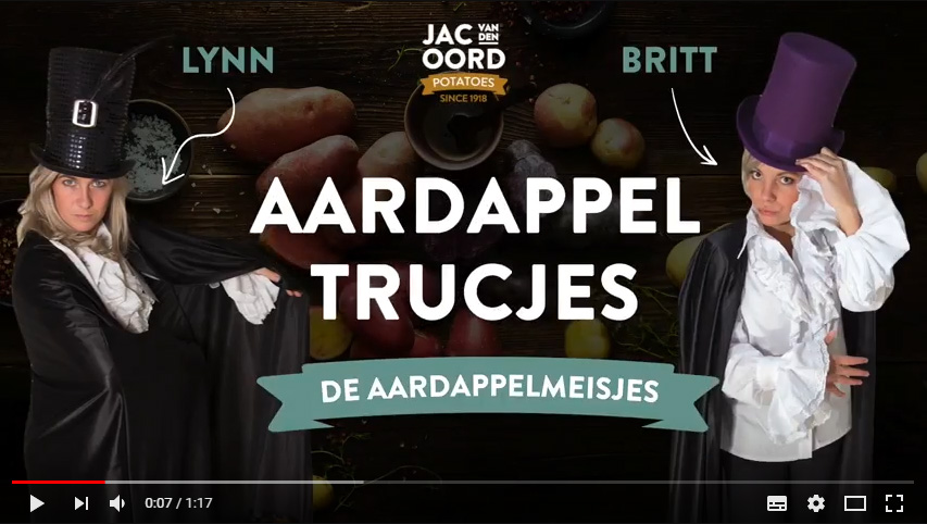 Vlog #1 van de Aardappelmeisjes staat online