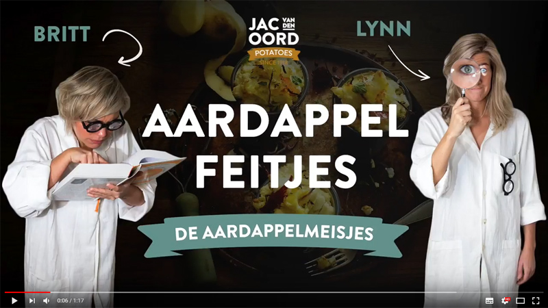 Vlog #3 van de Aardappelmeisjes staat online