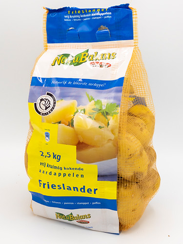 Kruimig kokende Natubalans Aardappelen van Jac van den Oord Potatoes in 2,5kg stazak (vertbag)