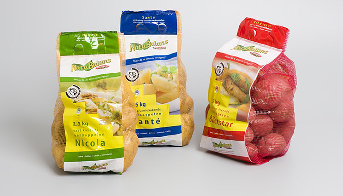 Natubalans aardappelen in 2,5kg stazakken van Jac van den Oord Potatoes