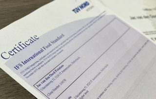 Jac van den Oord Potatoes behaalt wederom het IFS Food - Higher Level - certificaat